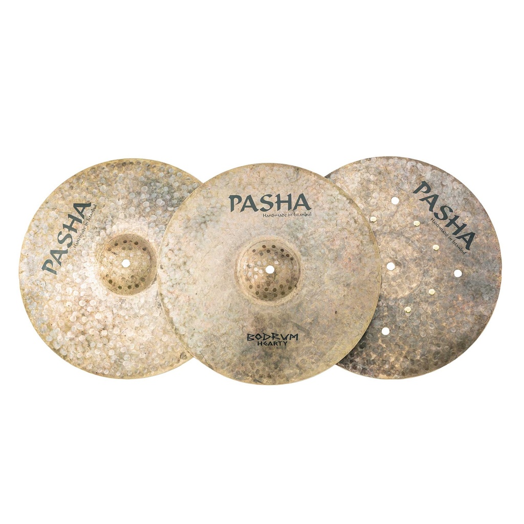 Pasha Bodrum Hearty Hi-hat 14'', un Top e due Bottom, con rivetti