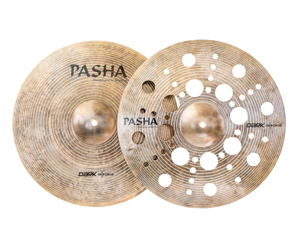 Pasha Dark Crop Circle Hi-hat 15''