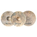 Pasha Bodrum Hearty Hi-hat 14'', un Top e due Bottom, con rivetti