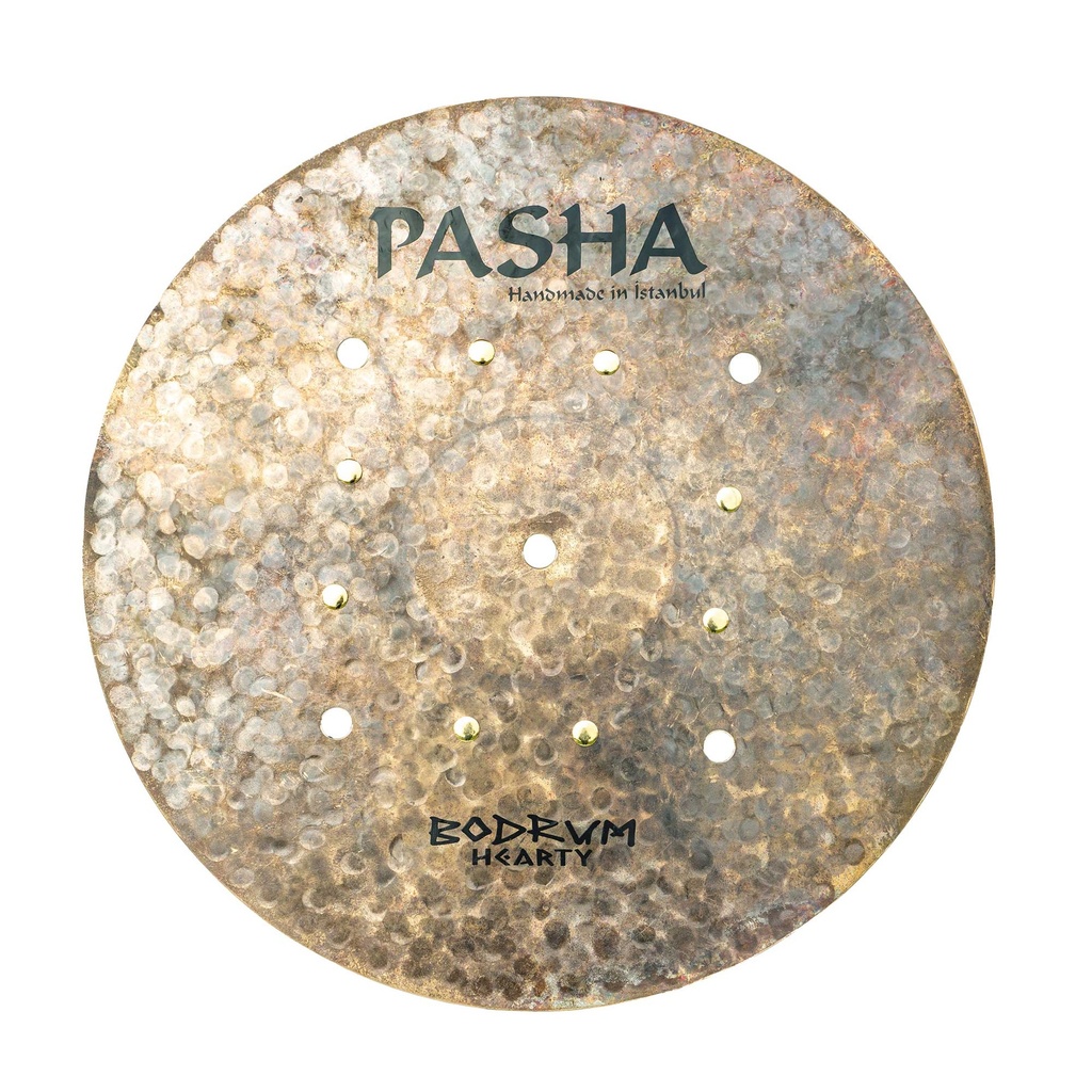 Pasha Bodrum Hearty Hi-hat 14'', un Top e due Bottom, con rivetti