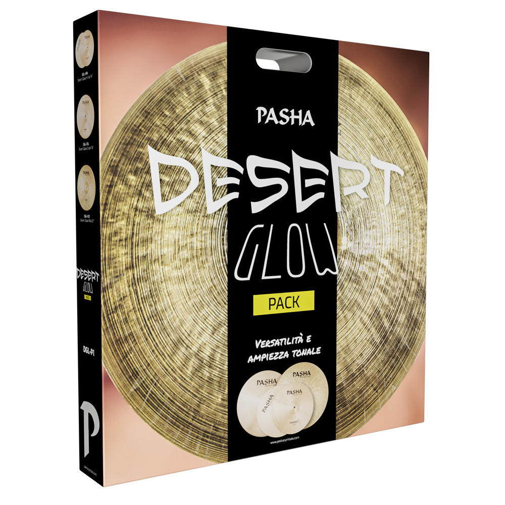 Pasha Desert Glow Pack - Set di piatti con borsa e t-shirt in omaggio